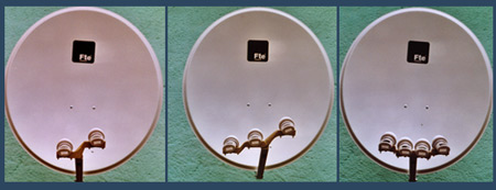 fte parabola antenna satfix fejtartókkal