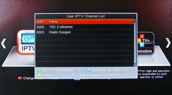 Medialink Black Panther UserIPTV csatorna lista